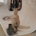 Installation view of “Looters”